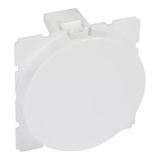 Arteor Blanking Plate 2 Module Round White