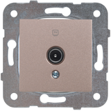 Karre Plus-Arkedia Bronze Sat Socket F Connector Terminated