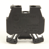 Allen-Bradley, 1492-W IEC Terminal Block, One-Circuit Mini Feed-Through Block, 4 mm (# 22 AWG - # 10 AWG) or 2.5 mm (# 22 AWG - # 12 AWG), Standard Feedthrough, Black,