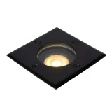 Lucide BILTIN - Deck light Outdoor - 1xGU10 - IP67 - Black