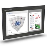 Industrial Monitor, 18.5" display with capacitive touchscreen, Build-i NYM10006M