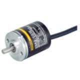 Encoder, incremental, 60ppr, 5-12 VDC, NPN voltage output, 0.5 m cable E6A21008M