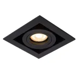 CHIMNEY Recessed spotlight  GU10 50W Square Black