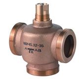 VXP45.40-25 - 3-port seat valve, external thread, PN16, DN40, kvs 25