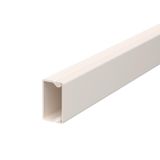 WDK15030CW  Wall and ceiling channel, with perforated bottom, 15x30x2000, cream white Polyvinyl chloride