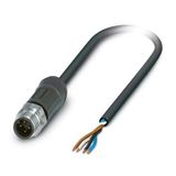 SAC-4P-M12MS/ 5,0-28X 0,12 OD - Sensor/actuator cable