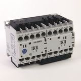 Allen-Bradley, 104-K Mini Reversing Contactors, Screw Type Terminals, 9 A, System Control Voltage: 24V 50/60Hz, 3 N.O. Main Contacts, 1 N.C. Auxiliary Contact