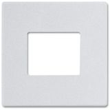6476-83 CoverPlates (partly incl. Insert) Safety technology Aluminium silver