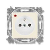 5599H-A02357 17 Socket outlet with earthing pin, shuttered, with surge protection