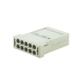 Contact insert (industry plug-in connectors), Female, 250 V, 10 A, Num