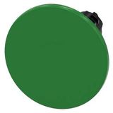 Mushroom pushbutton, 22 mm, round, plastic, green, 60 mm, momentary 3SU1000-1CD40-0AA0-Z X90