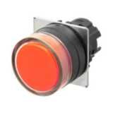 Pushbutton A22NZ 22 dia., bezel plastic, full guard, momentary, cap co A2270037B