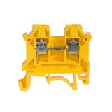 Rail-mounted screw terminal block ZSG1-2.5Nz yellow
