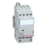 Power contactor CX³ - with 230 V~ coll - 4P - 400 V~ - 25 A - 2 N/C + 2N/O