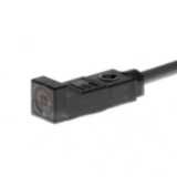 Miniature rectangular Inductive, end face sensing, unshielded, 2.5 mm,