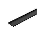 48V SLIM TRACK PC BLIND COVER 2000MM BLACK