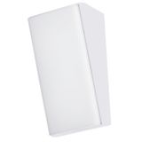 Sandy White Aluminium Acrylic Diffuser LED 12 Watt 1080Lm 3000K 220-240 Volt 50Hz Beam Angle 108o IP65 L: 9 W: 7 H: 18 cm