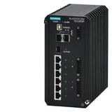 RUGGEDCOM RSG909R is a 9 port industrially hardened, fully managed Ethernet switch featuring an integrated HSR/PRP RedBox for use in harsh industrial environments. The product  6GK6498-0RB00-3AN1