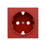 8588 RJ Cover plate for Schuko socket outlet - Red Socket outlet Red - Sky Niessen