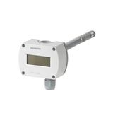 QFM3160D - Duct sensor for humidity and temperature for demanding requirements, with display