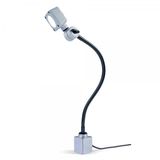 CENALED SPOT Flexarm AC, gooseneck 500mm, screw-on base, 30°, ~9W, plug and 3m connecting cable, 100-305V AC