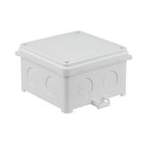 Surface junction box N90x90S white