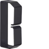 Cable retaining clip made of PVC for LKG 50x100mm black