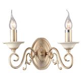 Elegant Perla Wall Lamp Cream with Gold