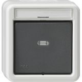 rocker sw. CB 2-p in.sp. WD surface-mounted grey