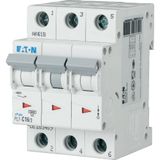 Miniature circuit breaker (MCB), 3 A, 3p, characteristic: B