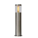 FEDOR Bollard Light E27/40W H49.5cm Satin Chrome