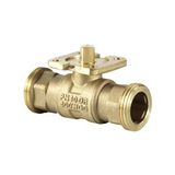 VAG60.25-22 - 2-port open/close ball valve, PN40, DN25, kvs 22