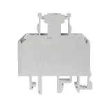 Rail-mounted screw terminal block ZUB1-2.5 grey