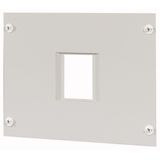 Front plate NZM3-XDV symmetrical, horizontal HxW=400x600mm