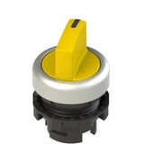 Yellow two-position short lever selector E2 1SE12ACA59AB