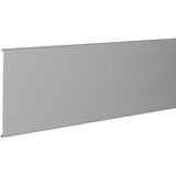 Lid made of PVC for slotted panel trunking LKG 100m stone grey