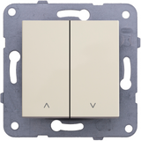 Karre Plus-Arkedia Beige (Quick Connection) Blind Control Switch