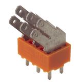 PCB terminal, 5.00 mm, Number of poles: 2, Conductor outlet direction: