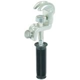Universal earth clamp D 20/25mm T 15mm Rd/Fl 20mm with handle