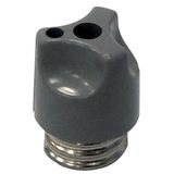 D02 screw cap E18, 63A, plastic 400 V, plastics material