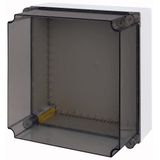 Insulated enclosure, smooth sides, HxWxD=375x375x275mm, NA type