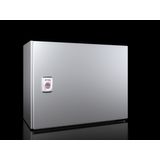 AX Compact enclosure, WHD: 380x300x210 mm, stainless steel 1.4301