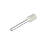 Wire end ferrule, Standard, 0.75 mm², Stripping length: 14 mm, white