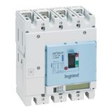 423448 Circuit breaker DPX3 250HP 4 poles,rated current of 250A and S10 electronic protection unit