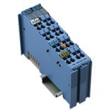2-channel analog output 0 … 20 mA Intrinsically safe blue