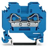 2-conductor through terminal block 6 mm² suitable for Ex i application