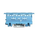 221-500/000-006 Mounting carrier; 221 Series - 4 mm²; for DIN-35 rail mounting/screw mounting