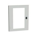 Glass door for maintenance of industrial box Atlantic 500x400mm