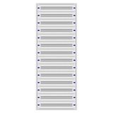 Multi-module distribution board  3M-42L,H:1995 W:760 D:200mm