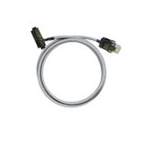 PLC-wire, Digital signals, 20-pole, Cable LiYY, 1 m, 0.25 mm²